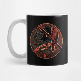 Hawk & Moon Mug